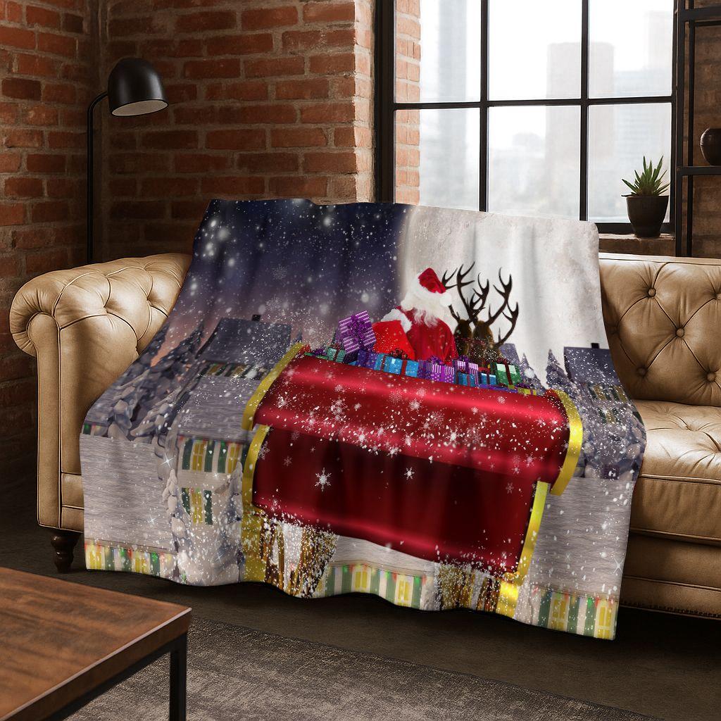 Santa Claus Merry Christmas Snow Man Cartoon Festival Gift Flannel Blanket,Cozy Soft Throw Blanket for Home Bedroom Bed Sofa Kid 75x90cm
Santa Claus Merry Christmas Snow Man Cartoon Festival Gift Flannel Blanket,Cozy Soft Throw Blanket for Home Bedroom Bed Sofa Kid 75x90cm