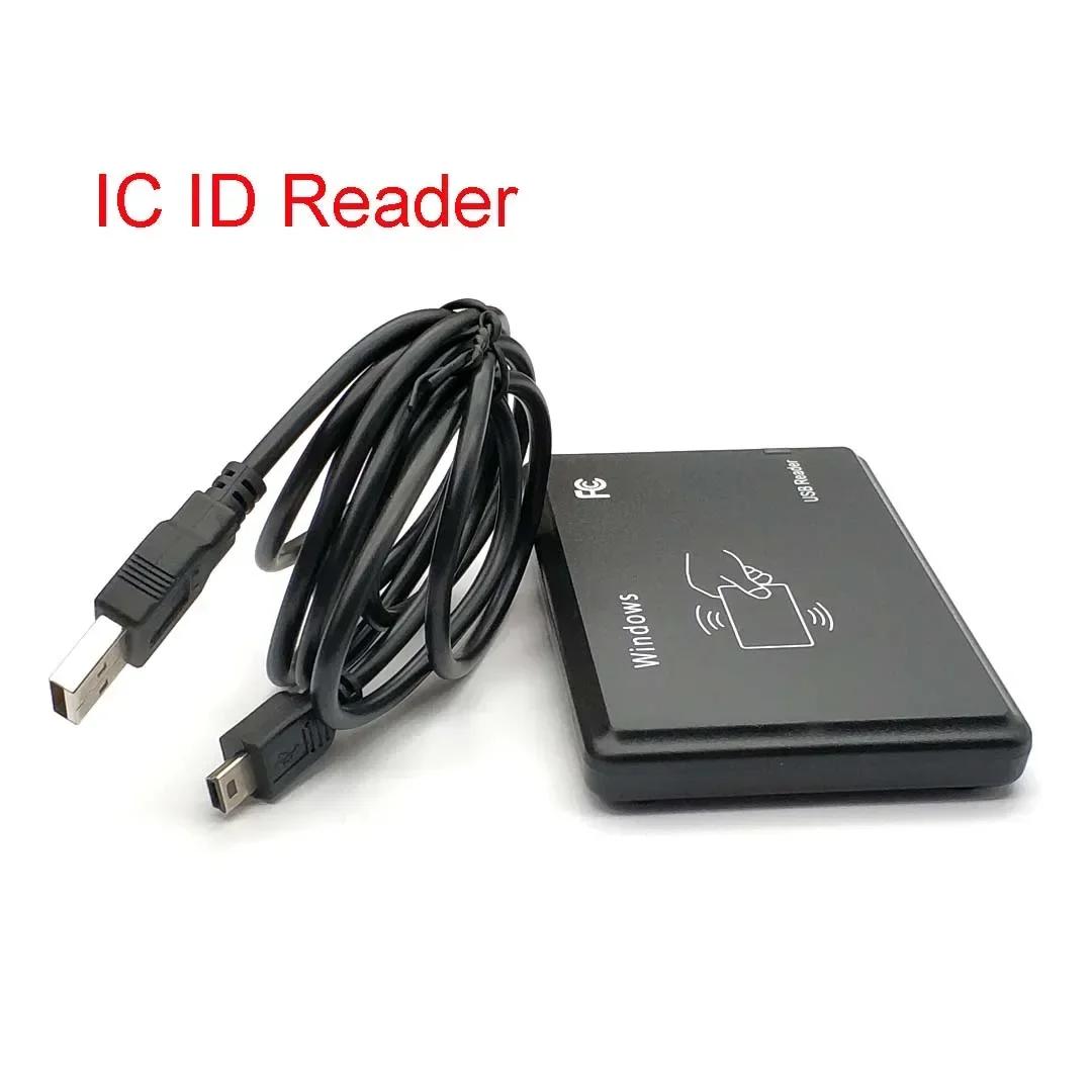 125KHz 13.56MHz RFID Reader USB Proximity Sensor Smart Card Reader No Drive Issuing Device USB for Access Control IC ID Reader 125KHz ID Reader
125KHz 13.56MHz RFID Reader USB Proximity Sensor Smart Card Reader No Drive Issuing Device USB for Access Control IC ID Reader 125KHz ID Reader