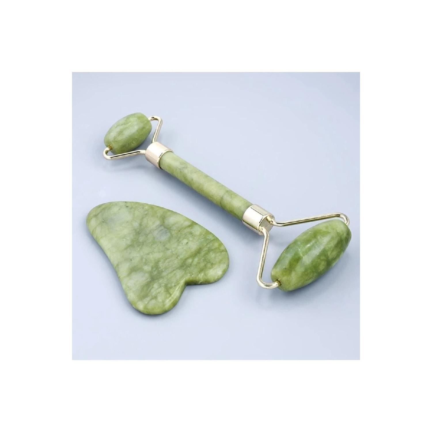 Інструмент для масажу з натурального каменю Jade Stone і Heart Gua Sha Facial Care Stone Face Yoga зелений
Інструмент для масажу з натурального каменю Jade Stone і Heart Gua Sha Facial Care Stone Face Yoga зелений