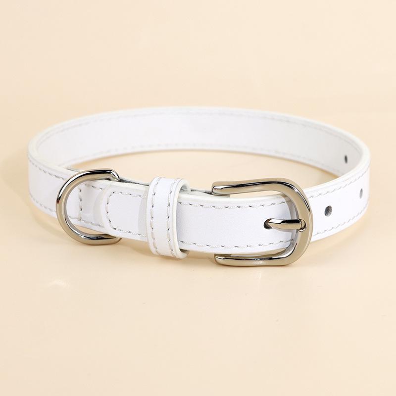 Leather Pet Collar for Small to Large Cats & Dogs - All-Season Decorative Neckwear Top: First Layer Leather, Bottom: Imported Fabric белый
Leather Pet Collar for Small to Large Cats & Dogs - All-Season Decorative Neckwear Top: First Layer Leather, Bottom: Imported Fabric белый