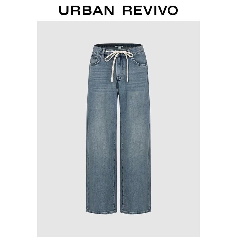 Women s Retro Washed Drawstring Denim Long Pants 30
Women s Retro Washed Drawstring Denim Long Pants 30