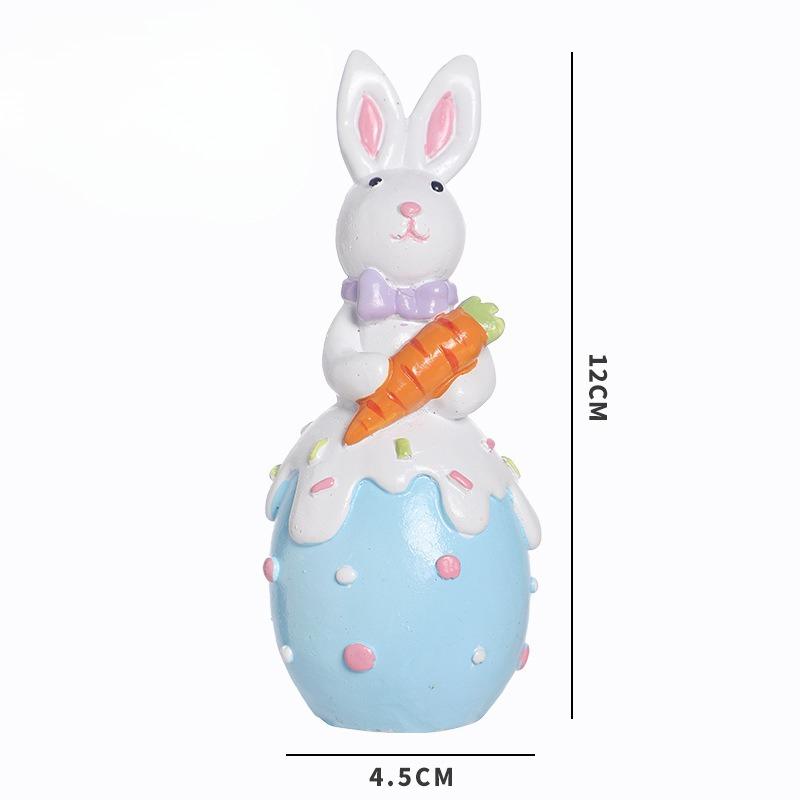 Easter Decorations - Cute Easter Bunnies, Easter Eggs, Resin Decorations - Home Party Gifts небо синє кольору
Easter Decorations - Cute Easter Bunnies, Easter Eggs, Resin Decorations - Home Party Gifts небо синє кольору