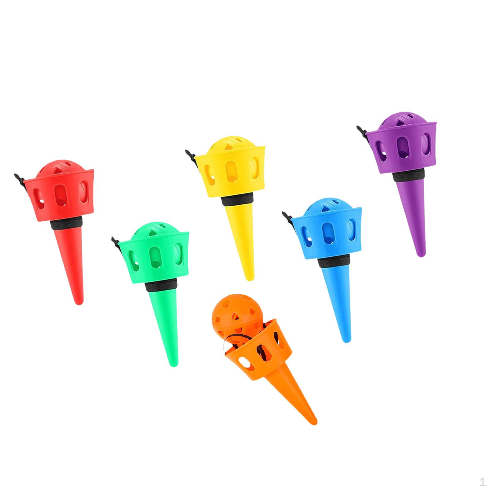 6x Hand Eye Coordination Throw and Catch Balls Set Game Sport Toy Kids Ball Cup for Yard
6x Hand Eye Coordination Throw and Catch Balls Set Game Sport Toy Kids Ball Cup for Yard