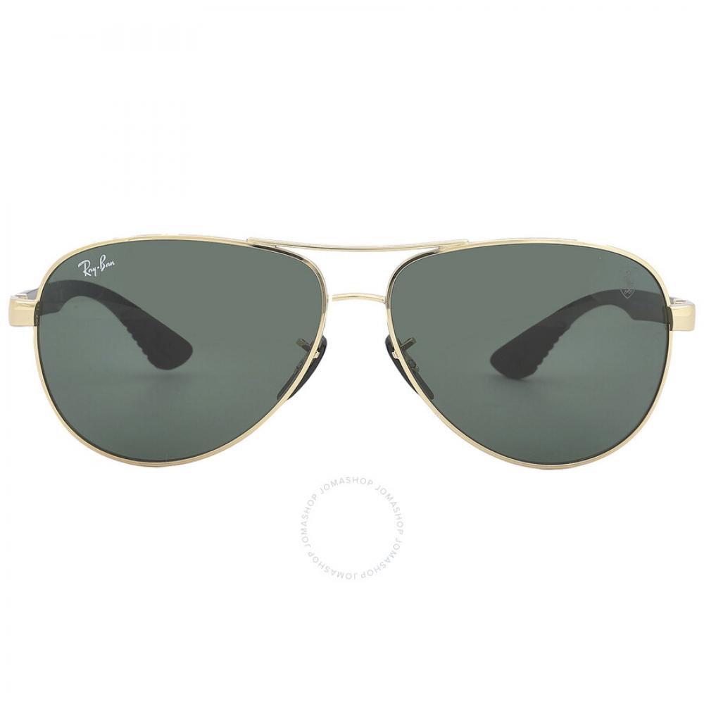 Темно-зеленые мужские солнцезащитные очки Ray Ban Scuderia Ferrari Pilot RB8331M F00871 61
Темно-зеленые мужские солнцезащитные очки Ray Ban Scuderia Ferrari Pilot RB8331M F00871 61