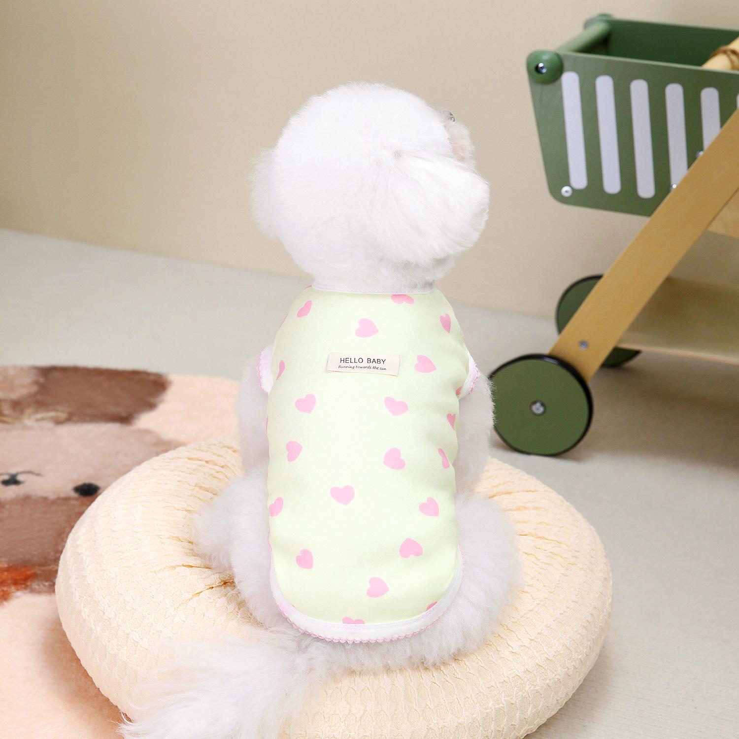 Весна/лето Собачий тонкий милый стиль принт Любовь вязаный эластичный ремешок майка кошка плюшевый питомец одежда для щенков XXL жёлтый
Весна/лето Собачий тонкий милый стиль принт Любовь вязаный эластичный ремешок майка кошка плюшевый питомец одежда для щенков XXL жёлтый