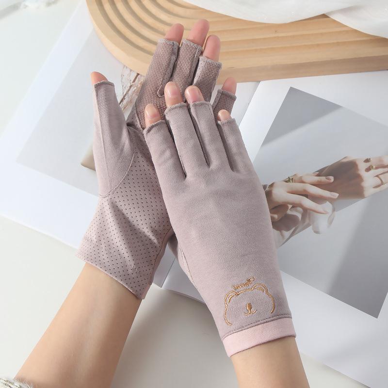 Women’s UV Protection Gloves, Summer Thin Breathable Anti-Slip Half Finger Gloves for Driving Riding Outdoor темно-рожевого кольору
Women’s UV Protection Gloves, Summer Thin Breathable Anti-Slip Half Finger Gloves for Driving Riding Outdoor темно-рожевого кольору