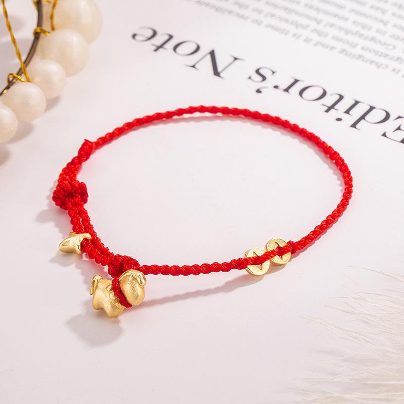 Exquisite Zodiac Horse Red String Bracelet for Women – Light Luxury New Year Jewelry Copper
Exquisite Zodiac Horse Red String Bracelet for Women – Light Luxury New Year Jewelry Copper