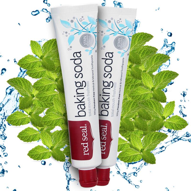 Red Seal New Zealand Baking Soda Fluoride-Free Toothpaste for Fresh Breath, 100g
Red Seal New Zealand Baking Soda Fluoride-Free Toothpaste for Fresh Breath, 100g