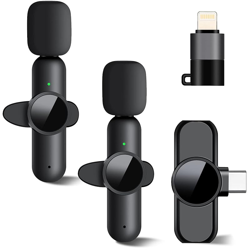 pin microphone wireless for two people MAIASUASA iPhone Compatible with 16/15 series Smartphone for iphone&android microphone AI noise reduction
pin microphone wireless for two people MAIASUASA iPhone Compatible with 16/15 series Smartphone for iphone&android microphone AI noise reduction