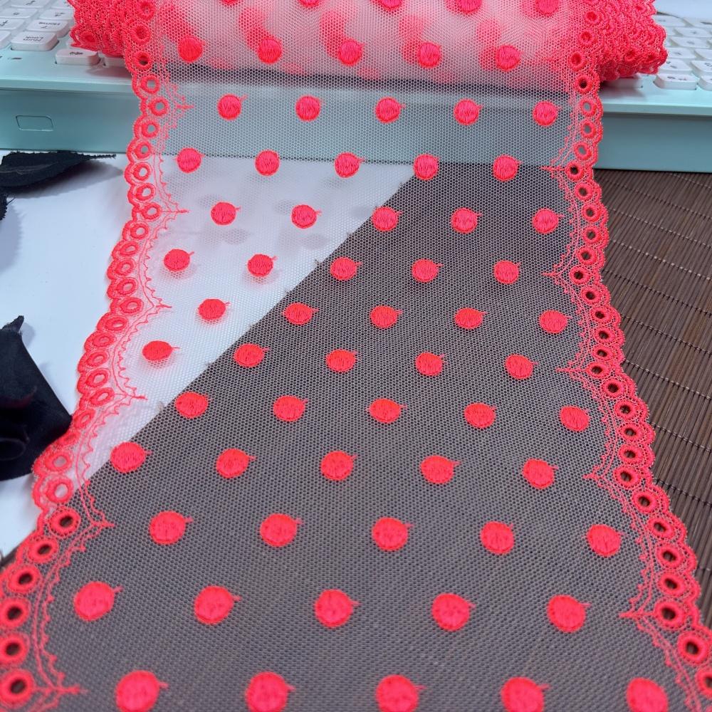 ( 3 Colors ) 1m x 22cm Embroidery Tulle Lace, Two Tone Embroidered Net Lace Trim for Dress, Lingerie, Bra, Underwear, Garment, Sewing & Crafting 1 meter x 17.5 cm білий/червоний
( 3 Colors ) 1m x 22cm Embroidery Tulle Lace, Two Tone Embroidered Net Lace Trim for Dress, Lingerie, Bra, Underwear, Garment, Sewing & Crafting 1 meter x 17.5 cm білий/червоний