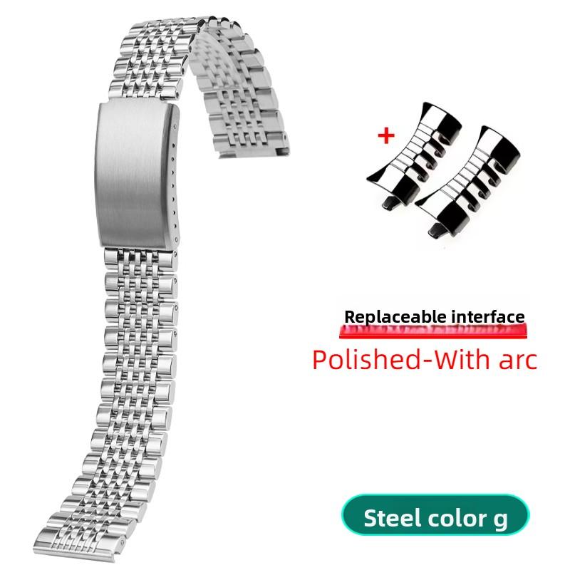 For any brand Curved End 20mm 22mm watch band Metal Polished Matte Strap For Omega Seamaster Rolex Stainless steel Men Arc Band width 22mm
For any brand Curved End 20mm 22mm watch band Metal Polished Matte Strap For Omega Seamaster Rolex Stainless steel Men Arc Band width 22mm