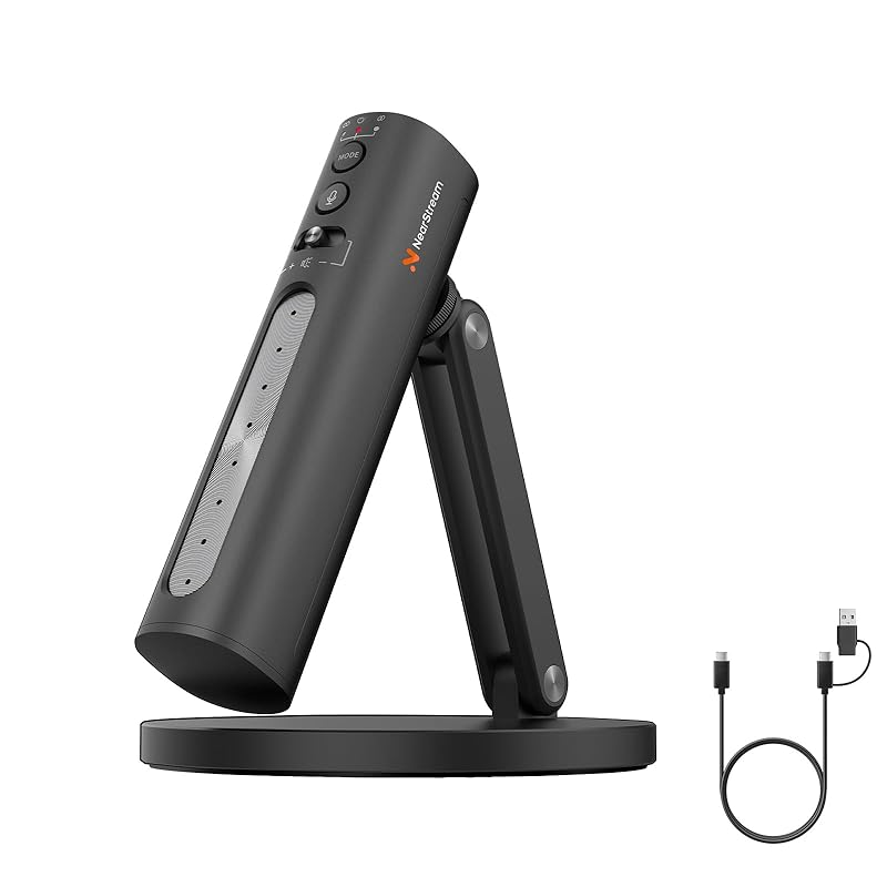 NearStream USB condenser microphone Mic table lamp wired PC Recording/Music/Video distribution/Game commentary Unidirectional/Figure
NearStream USB condenser microphone Mic table lamp wired PC Recording/Music/Video distribution/Game commentary Unidirectional/Figure