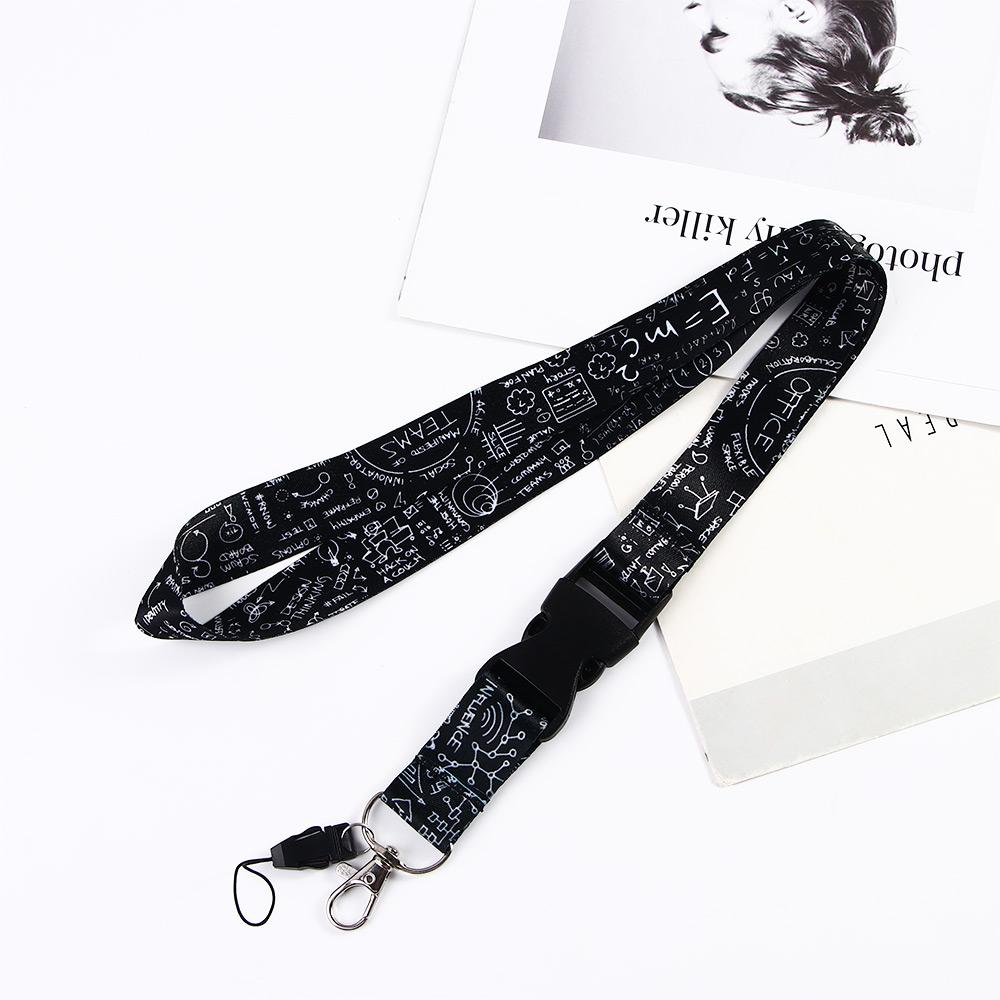 Camera Mobile Keychain Equation Pattern Lanyard Strap Name Tag Holder ID Badge Holder Hanging Strap A
Camera Mobile Keychain Equation Pattern Lanyard Strap Name Tag Holder ID Badge Holder Hanging Strap A