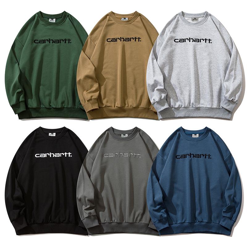 carhartt Весенние и осенние толстовки из высококачественного хлопка свободного кроя с вышитым логотипом и круглым вырезом для мужчин и женщин M
carhartt Весенние и осенние толстовки из высококачественного хлопка свободного кроя с вышитым логотипом и круглым вырезом для мужчин и женщин M