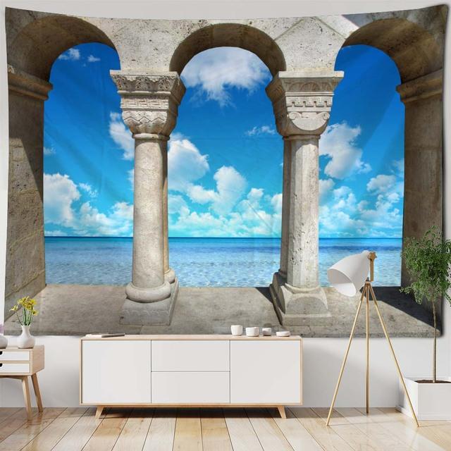 Фэнтези Пейзаж Гобелен Сад Море 3D Печать Настенная Ткань Хиппи Бохо Украшение Стены Комнаты Спальня Фоновая Ткань 90x75cm
Фэнтези Пейзаж Гобелен Сад Море 3D Печать Настенная Ткань Хиппи Бохо Украшение Стены Комнаты Спальня Фоновая Ткань 90x75cm