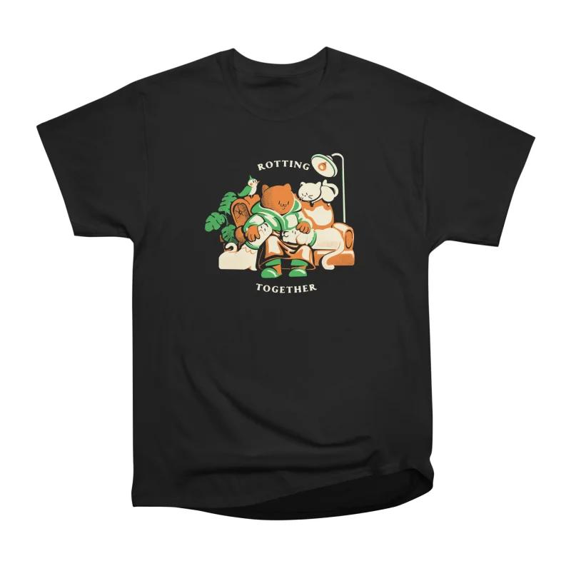 Men Casual Shirts Short Sleeves ROTTING TOGETHER Black Tees Oversized T-shirts S чёрный
Men Casual Shirts Short Sleeves ROTTING TOGETHER Black Tees Oversized T-shirts S чёрный