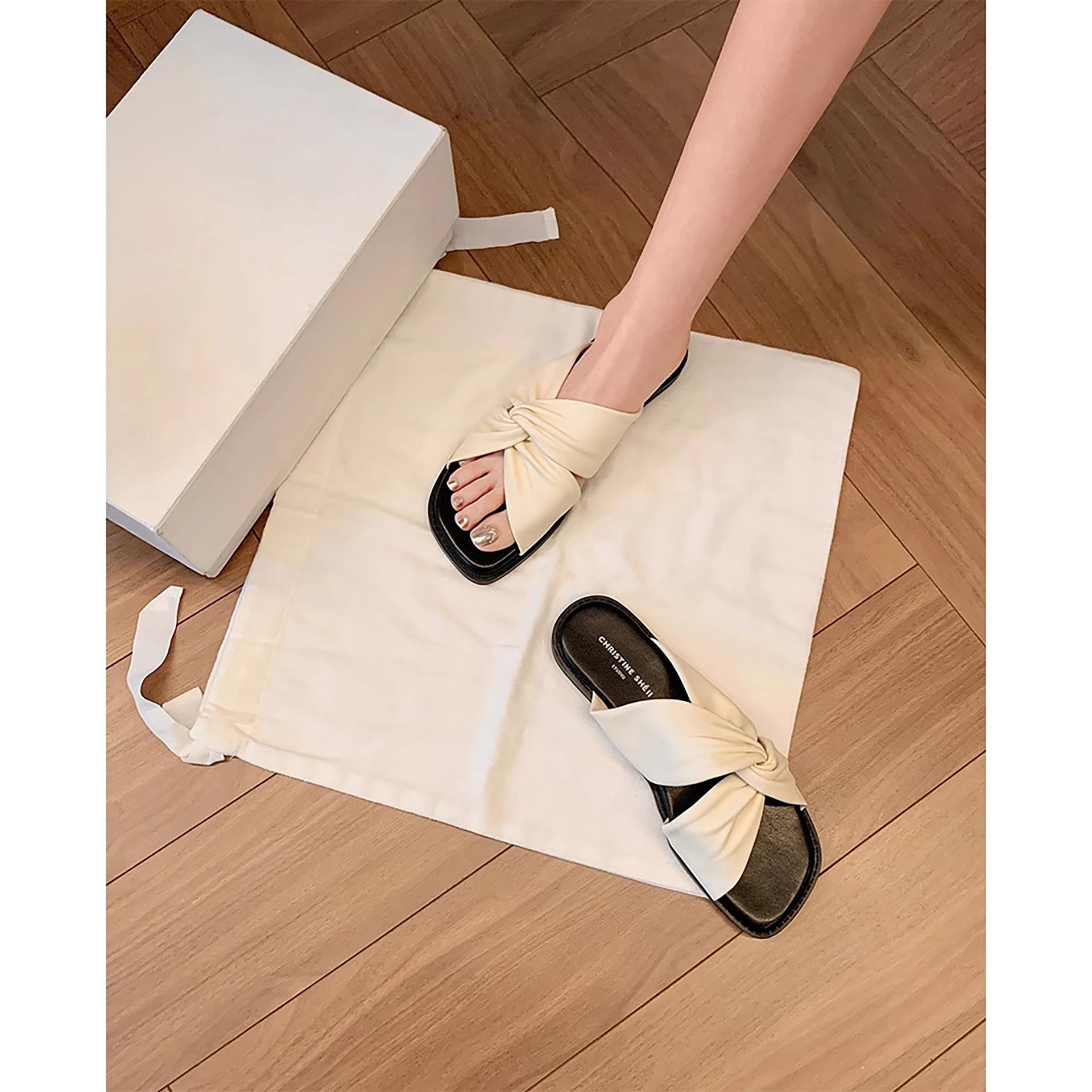Sheepskin version~ square head wrinkled kink beach flat-bottomed slippers women s summer wear cool slippers 35
Sheepskin version~ square head wrinkled kink beach flat-bottomed slippers women s summer wear cool slippers 35