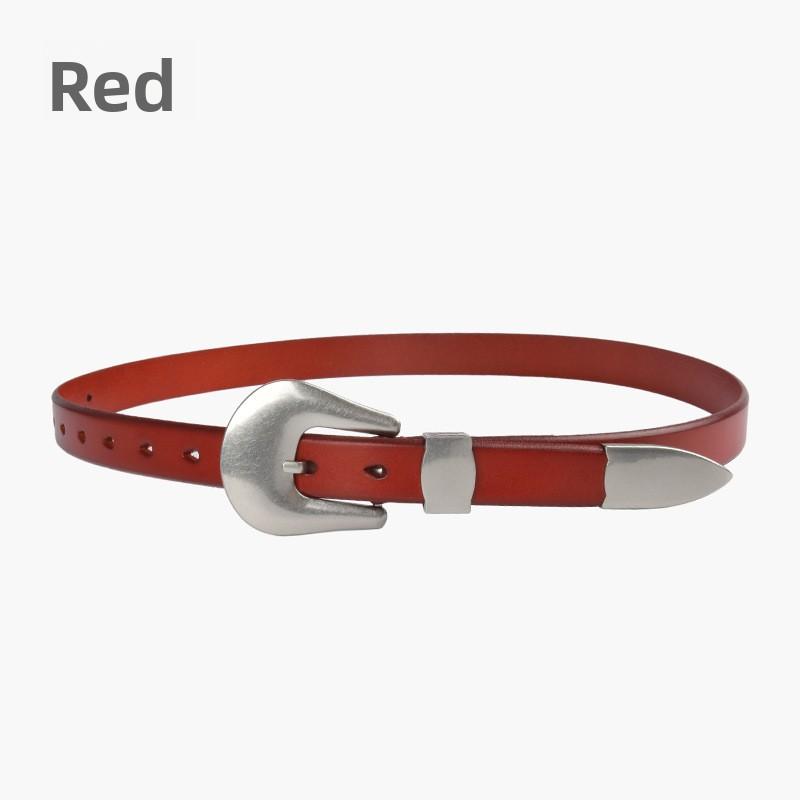Mei Mary New women s genuine leather belt - premium full grain cowhide, vintage style, horseshoe buckle 110cm червоний
Mei Mary New women s genuine leather belt - premium full grain cowhide, vintage style, horseshoe buckle 110cm червоний