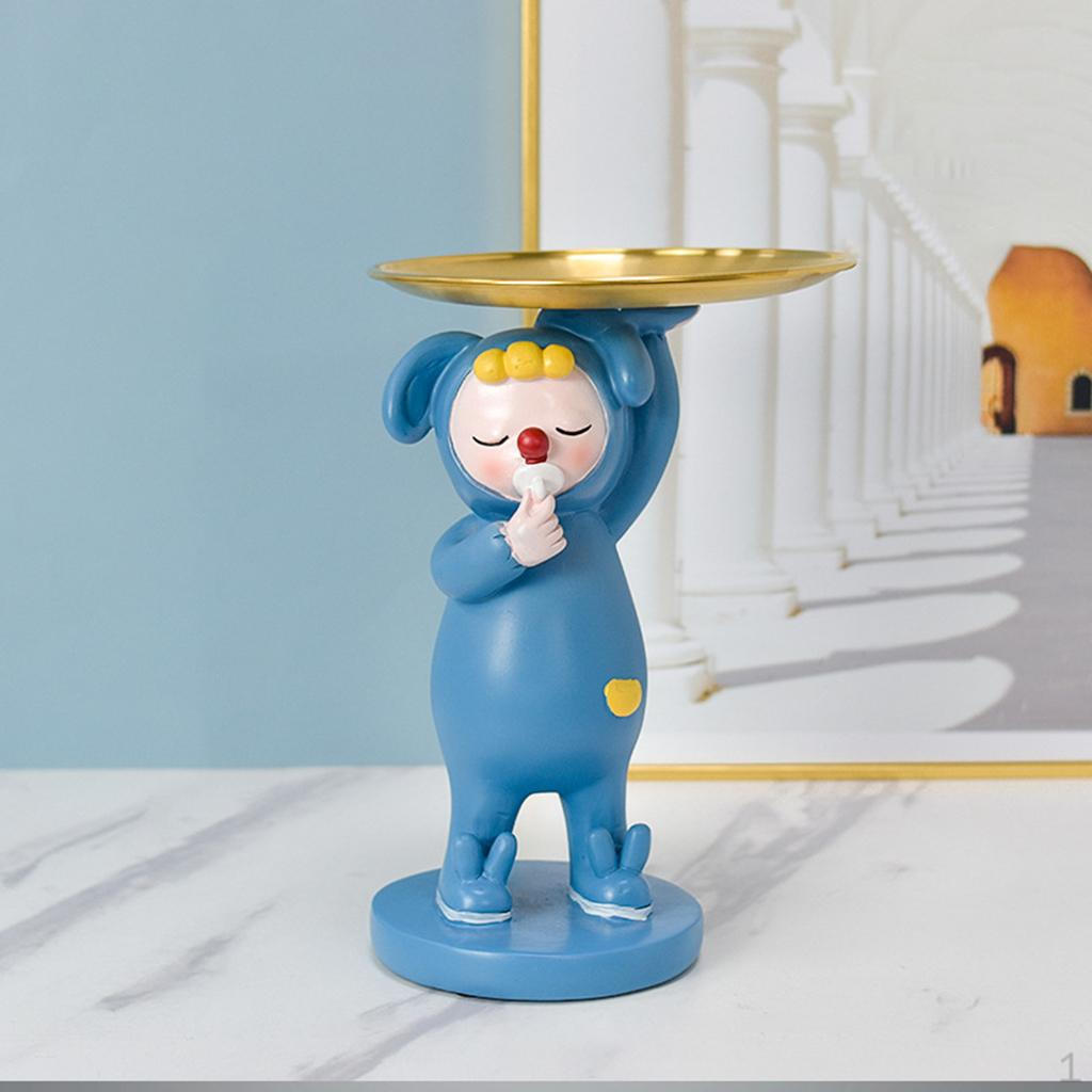 Декоративна Статуетка Зберігання Великий Піддон Смола Домашній Декор Скульптура Nipple синій
Декоративна Статуетка Зберігання Великий Піддон Смола Домашній Декор Скульптура Nipple синій