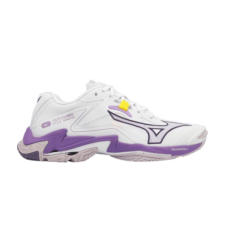 Mizuno Wave Lightning Z8 White Patrician Purple Женские кроссовки Quince V1GC240010 40
Mizuno Wave Lightning Z8 White Patrician Purple Женские кроссовки Quince V1GC240010 40