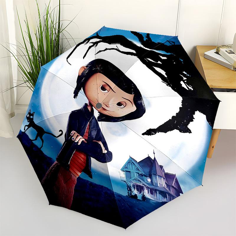 Coraline, Animation- Automatic Opening and Closing, 8-rib Structure Portable Umbrella, Suitable for Men and Women in All Seasons - Perfect G
Coraline, Animation- Automatic Opening and Closing, 8-rib Structure Portable Umbrella, Suitable for Men and Women in All Seasons - Perfect G