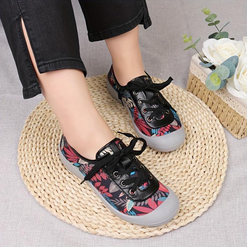 Женские повседневные кроссовки с ярким граффити-принтом - Легкие, прочные тканевые туфли на шнуровке с круглым носком и полиуретановой подошвой для повседневной носки 41 чёрный
Женские повседневные кроссовки с ярким граффити-принтом - Легкие, прочные тканевые туфли на шнуровке с круглым носком и полиуретановой подошвой для повседневной носки 41 чёрный