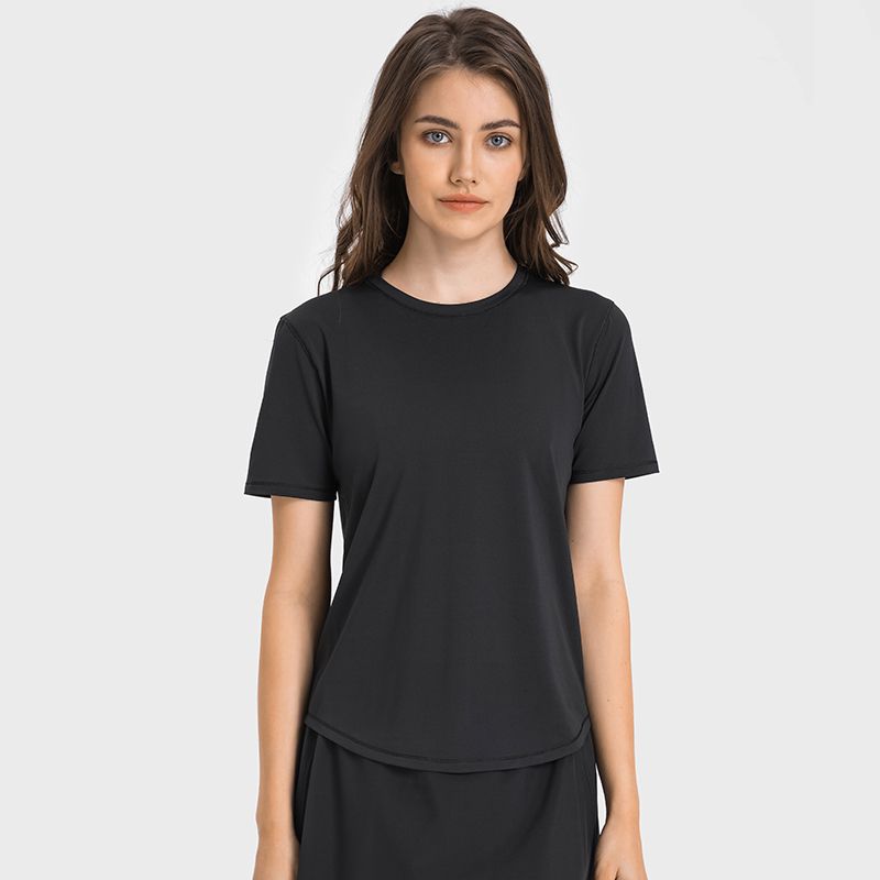 Spring and Summer Sports Short sleeve T-shirt Women Summer Quick-Drying Yoga Clothes Set Temperament Fairy Running Fitness Top Black M/6
Spring and Summer Sports Short sleeve T-shirt Women Summer Quick-Drying Yoga Clothes Set Temperament Fairy Running Fitness Top Black M/6