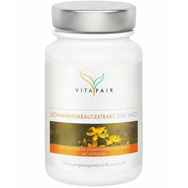 Vitafair St. John s Wort Extract 500 mg, 100 Capsules
Vitafair St. John s Wort Extract 500 mg, 100 Capsules