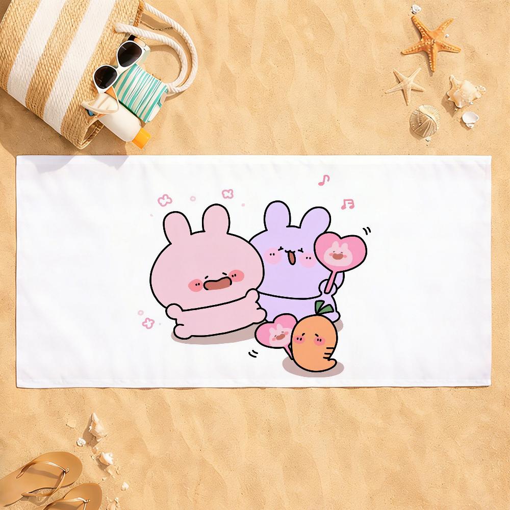 Cute Cartoon A-Asamimichan Towel Quick Dry Absorbent Beach Towel for Sports, Fitness, Swimming and Outdoor Activities W30*H60(CM)
Cute Cartoon A-Asamimichan Towel Quick Dry Absorbent Beach Towel for Sports, Fitness, Swimming and Outdoor Activities W30*H60(CM)