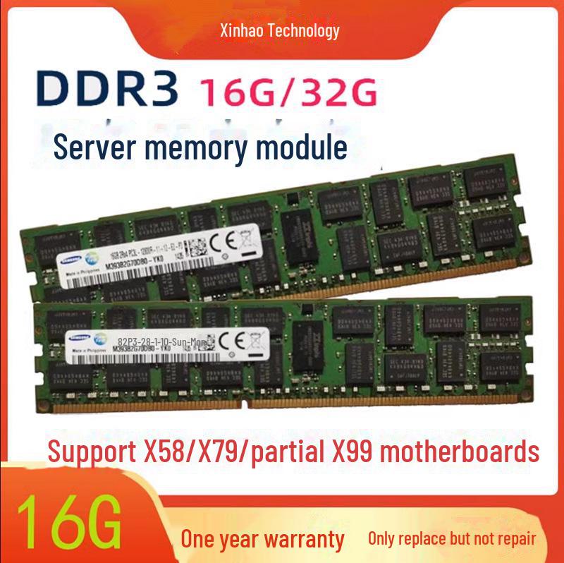Сумісний з Samsung Micron 16 ГБ/32 ГБ DDR3 ECC REG 1333/1600/1866 8 ГБ Модуль серверної пам яті
Сумісний з Samsung Micron 16 ГБ/32 ГБ DDR3 ECC REG 1333/1600/1866 8 ГБ Модуль серверної пам яті