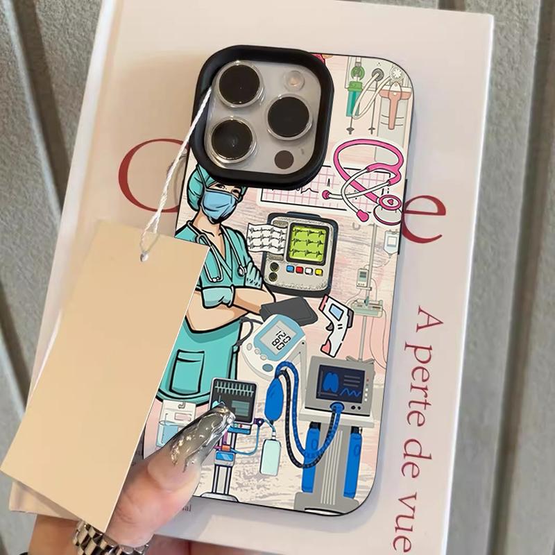 Theme For Healthcare Workers Pattern Lychee Texture Phone Case For iPhone 11 12 13 14 15 16 17 Pro Max 14 Plus 17Air Soft Cover iPhone XR
Theme For Healthcare Workers Pattern Lychee Texture Phone Case For iPhone 11 12 13 14 15 16 17 Pro Max 14 Plus 17Air Soft Cover iPhone XR