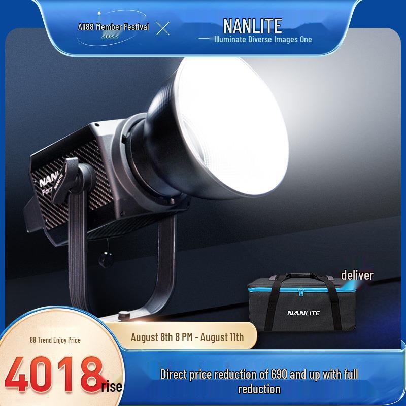 Nanlite Forza 300W LED Soft Light for Photography & Video
Nanlite Forza 300W LED Soft Light for Photography & Video