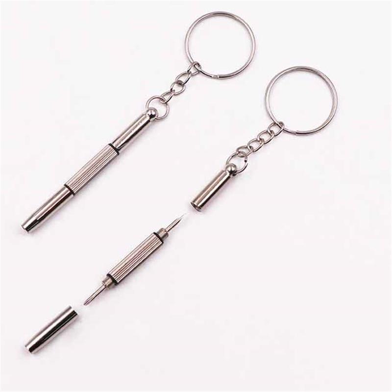 Портативный 3 в 1 двухголовый многофункциональный мини-отвертка из нержавеющей стали для ремонта очков и часов, гаджет 2PC
Портативный 3 в 1 двухголовый многофункциональный мини-отвертка из нержавеющей стали для ремонта очков и часов, гаджет 2PC