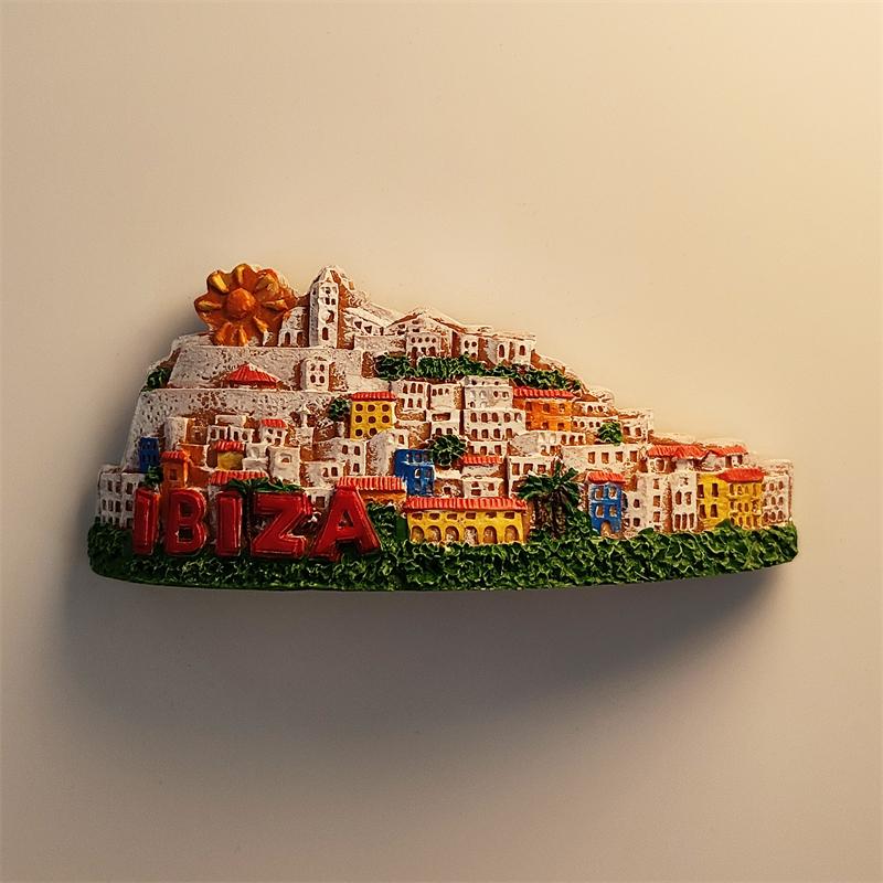 Europe Spain Ibiza 3D Stereoscopic Tourism Souvenirs Resin painting Decoration home Refrigerator magnets
Europe Spain Ibiza 3D Stereoscopic Tourism Souvenirs Resin painting Decoration home Refrigerator magnets