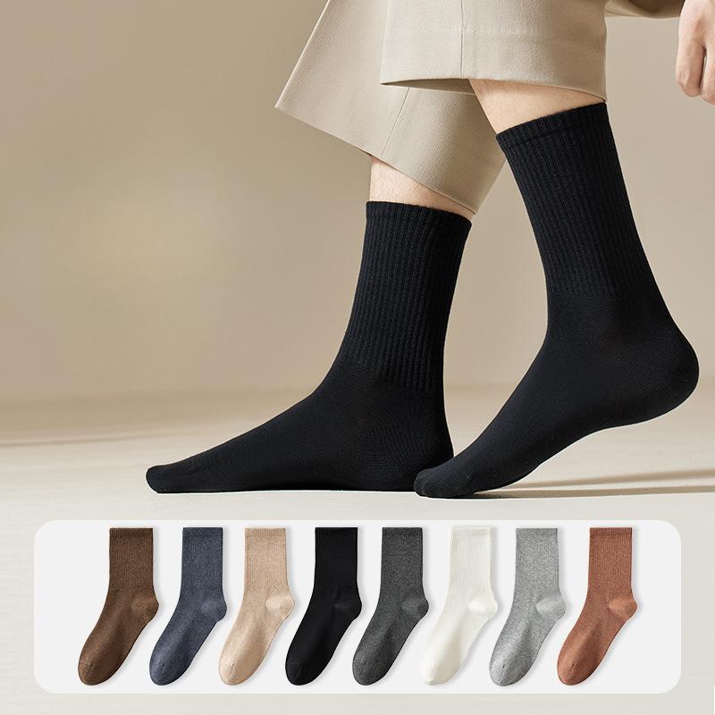 Pure Cotton Socks, Autumn and Winter Mid-tube Socks, Antibacterial and Sweat-absorbing Solid-color Antibacterial and Deodorizing Men s Cotton Socks 1 pair білий
Pure Cotton Socks, Autumn and Winter Mid-tube Socks, Antibacterial and Sweat-absorbing Solid-color Antibacterial and Deodorizing Men s Cotton Socks 1 pair білий