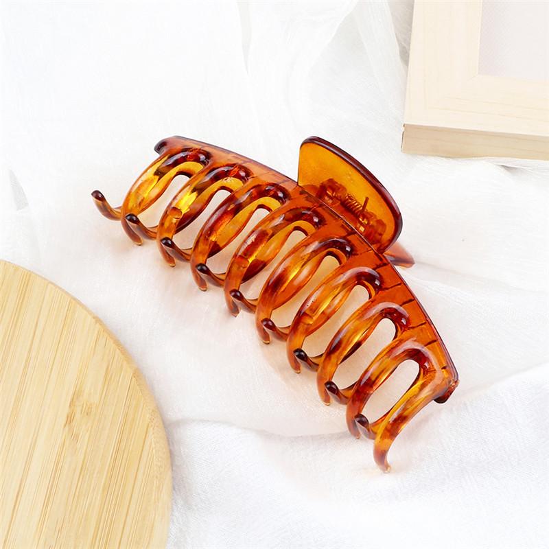 Elegant Brown Hair Claw Large Crab Hairpins Summer Hair Clips for Women Girls Thick Hair Accessories Tortoiseshell Barrette Gift
Elegant Brown Hair Claw Large Crab Hairpins Summer Hair Clips for Women Girls Thick Hair Accessories Tortoiseshell Barrette Gift