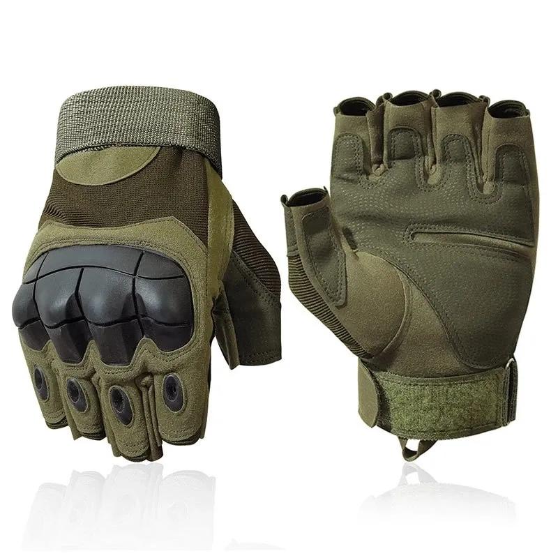 Outdoor Tactical Army Fingerless Gloves Hard Knuckle Paintball Airsoft Hunting Combat Riding Hiking Military Half Finger Gloves- XL
Outdoor Tactical Army Fingerless Gloves Hard Knuckle Paintball Airsoft Hunting Combat Riding Hiking Military Half Finger Gloves- XL
