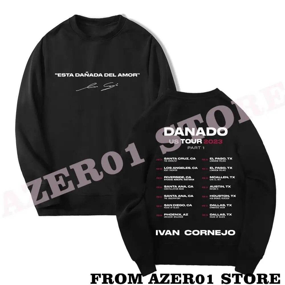 Иван Корнехо Danado Tour свитер толстовки Merch Зима унисексЖенская толстовка с круглым вырезом толстовки с длинными рукавами
Иван Корнехо Danado Tour свитер толстовки Merch Зима унисексЖенская толстовка с круглым вырезом толстовки с длинными рукавами