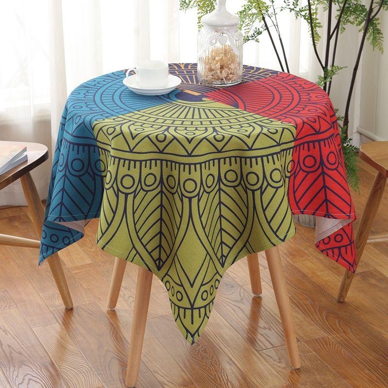Rural Fabric, Ethnic Style, Creative Linen Dustproof Small Round Tablecloth, Square Coffee Table Cover Cloth, Dining Table Tablecloth 90*90cm
Rural Fabric, Ethnic Style, Creative Linen Dustproof Small Round Tablecloth, Square Coffee Table Cover Cloth, Dining Table Tablecloth 90*90cm
