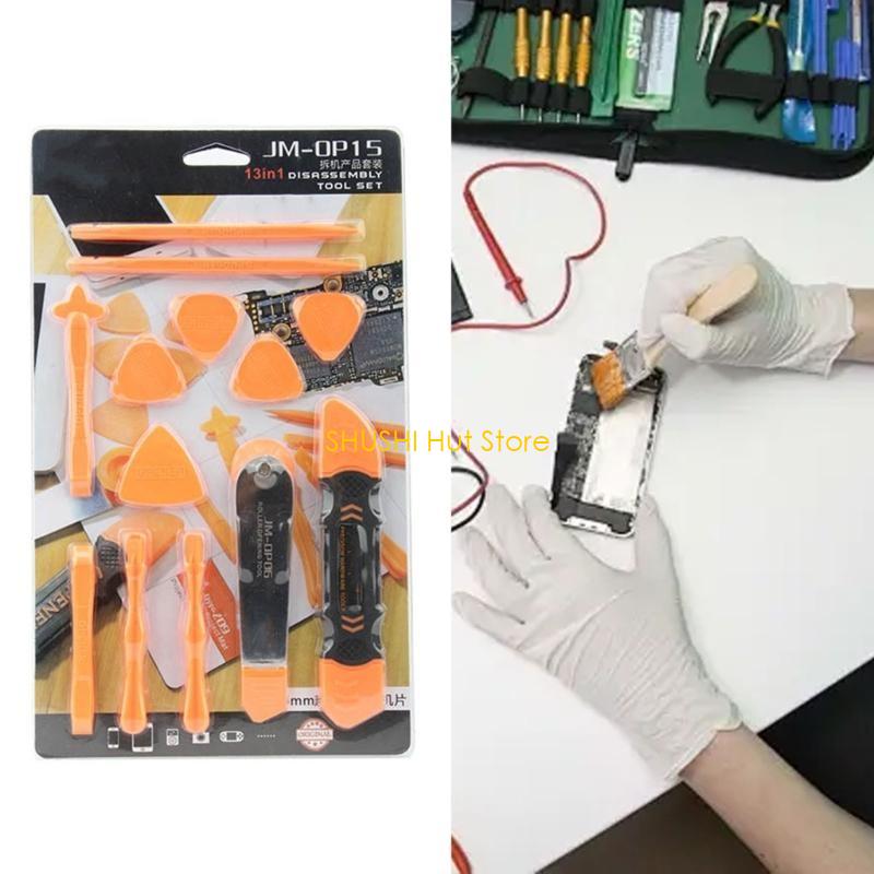 13 in 1 Repair Opening Tool Opening Pry for Mobile Phone Tablets Laptops Screen Disassembly Opening Repair Hand Tool D57B China Mainland
13 in 1 Repair Opening Tool Opening Pry for Mobile Phone Tablets Laptops Screen Disassembly Opening Repair Hand Tool D57B China Mainland