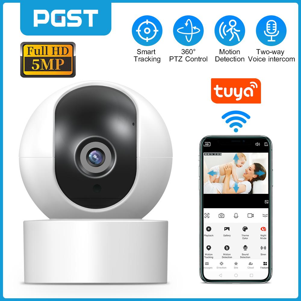 PGST IP-камера 1080P для помещения, обнаружение человека, ночное видение, Wi-Fi, радионяня, камера для домашних животных для системы безопасности tuya PG107
PGST IP-камера 1080P для помещения, обнаружение человека, ночное видение, Wi-Fi, радионяня, камера для домашних животных для системы безопасности tuya PG107