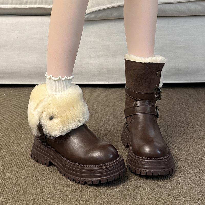 Модные английские платформенные зимние универсальные короткие сапоги из флиса и хлопка для женщин 40 коричневый
Модные английские платформенные зимние универсальные короткие сапоги из флиса и хлопка для женщин 40 коричневый