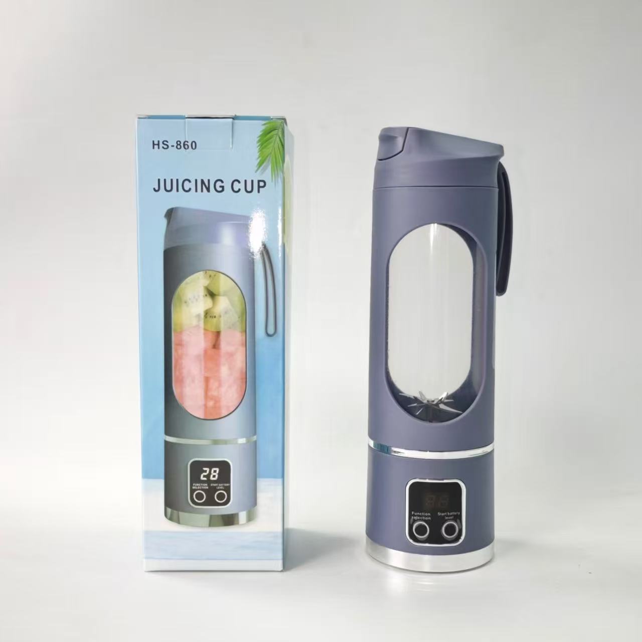 Fruit and vegetable juicer Small household electric juicer Mini multi-functional outdoor convenient juicing cup large capacity 860 juicer темно-фіолетовий колір
Fruit and vegetable juicer Small household electric juicer Mini multi-functional outdoor convenient juicing cup large capacity 860 juicer темно-фіолетовий колір