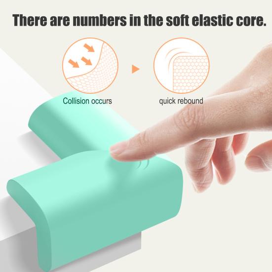 4Pcs Baby Proof Furniture Corner Protector Anti-collision Self-adhesive Table Desk Right
4Pcs Baby Proof Furniture Corner Protector Anti-collision Self-adhesive Table Desk Right