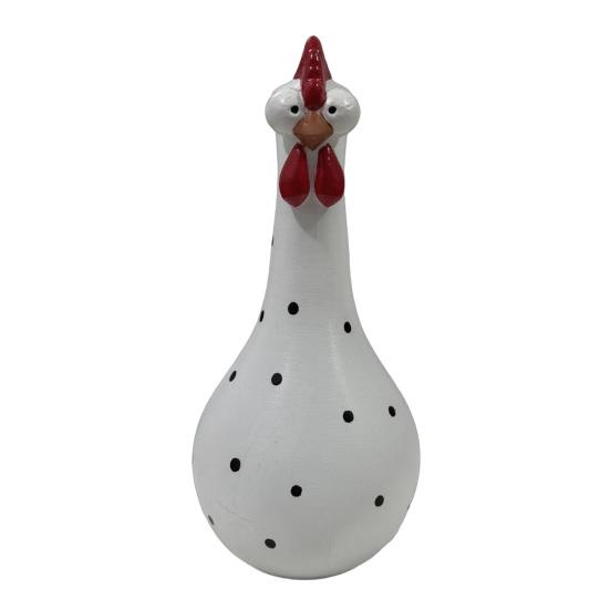 Long Neck Colorful Chicken Statue, Big Eye Cartoon Resin Rooster Vase, Funny Outdoor Cock-Shaped Vase for Lawn, Yard, Office, Home Decor білий
Long Neck Colorful Chicken Statue, Big Eye Cartoon Resin Rooster Vase, Funny Outdoor Cock-Shaped Vase for Lawn, Yard, Office, Home Decor білий