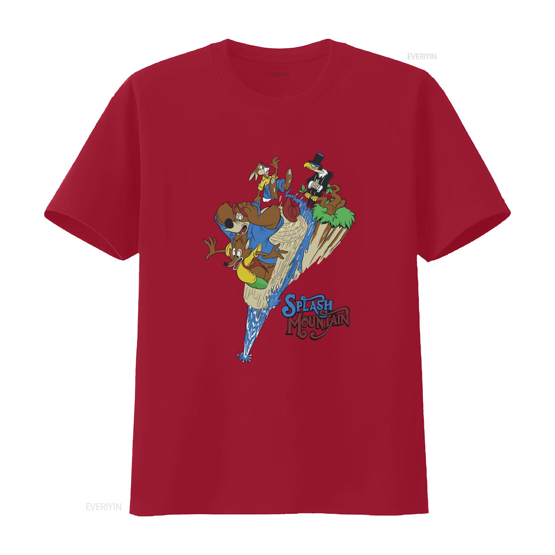 Splash Mountain Cartoon Print Cotton T Shirt for Men and Women All Sizes UR226 vintage Washed graphic Unisex designer clothes S
Splash Mountain Cartoon Print Cotton T Shirt for Men and Women All Sizes UR226 vintage Washed graphic Unisex designer clothes S