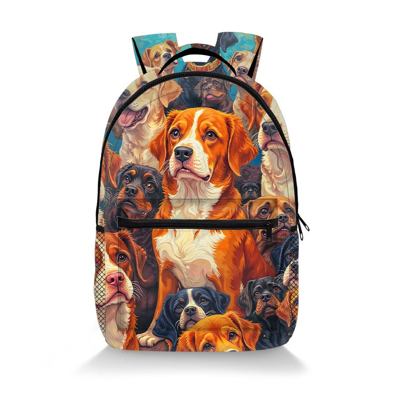 Cartoon Kpop Youthful School Bags Unisex Cute Dog Animals Travel Bags 3D Print Oxford Waterproof Notebook Shoulder Backpacks бежевый
Cartoon Kpop Youthful School Bags Unisex Cute Dog Animals Travel Bags 3D Print Oxford Waterproof Notebook Shoulder Backpacks бежевый