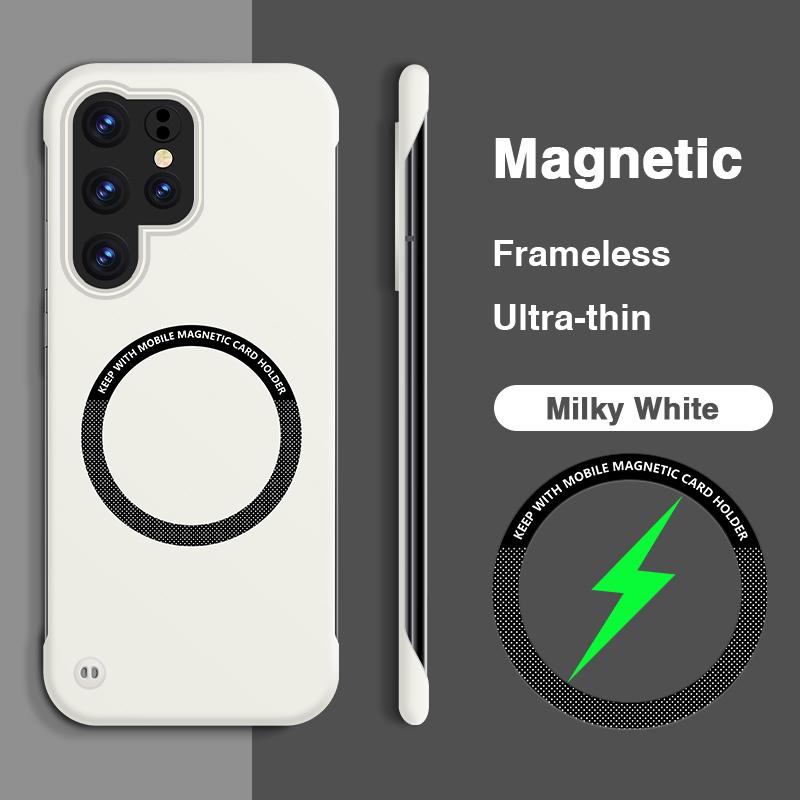 Frameless Phone Case for Samsung Galaxy S23 Ultra FE Plus S23Ultra S23+ S23FE S23Plus 5G Magnetic Hard PC Thin Luxury Back Cover Galaxy S23 Ultra
Frameless Phone Case for Samsung Galaxy S23 Ultra FE Plus S23Ultra S23+ S23FE S23Plus 5G Magnetic Hard PC Thin Luxury Back Cover Galaxy S23 Ultra