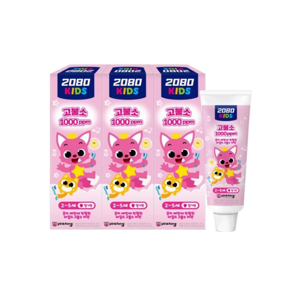 2080 Kids Pinkfong Mild High Fluoride 1450 Strawberry Toothpaste 80g 3ea x 1ea
2080 Kids Pinkfong Mild High Fluoride 1450 Strawberry Toothpaste 80g 3ea x 1ea