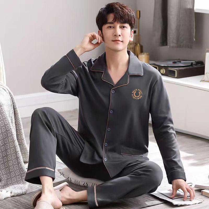 2026 Men s Cotton Pajamas - Long Sleeve Cardigan, All-Season Home Wear Set Medium
2026 Men s Cotton Pajamas - Long Sleeve Cardigan, All-Season Home Wear Set Medium